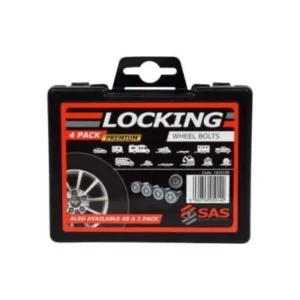 Security 4 Locking Wheel Bolts for Caravan Trailer