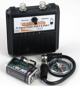 Vision Plus Digital Analogue TV & Satellite Signal Finder DVB T&S