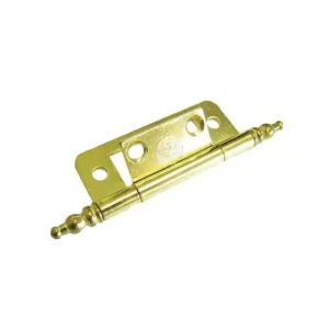 W4 Flush Hinge with Finials Pack 2 (50mm.)