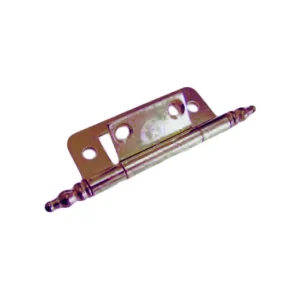 W4 Flush Hinge with Finials Bronze Finish Pack 2 (50mm.)