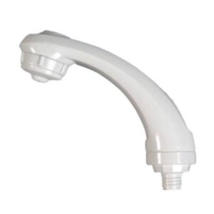 White Shower Handset 1/2" BSP