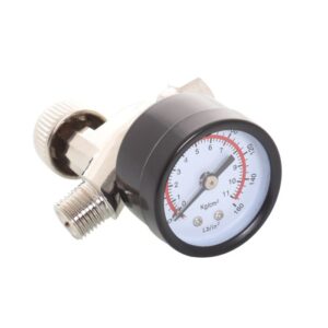 Mini air regulator for spray guns. 1 4 bsp thread