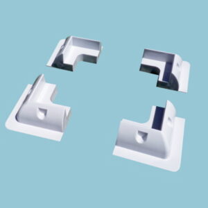 White Sunshine Solar panel mounts Corner brackets x