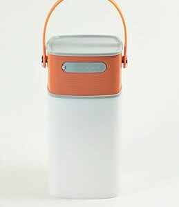 Yourlite Portable Bluetooth Speaker, Light and Mobile Powerbank Orange