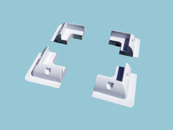 White Sunshine Solar panel mounts Corner brackets x