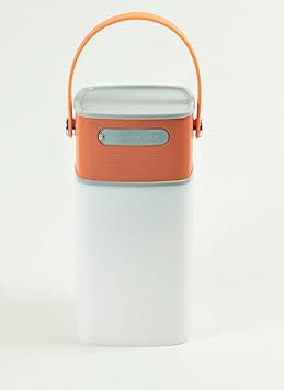 Yourlite Portable Bluetooth Speaker, Light and Mobile Powerbank Orange