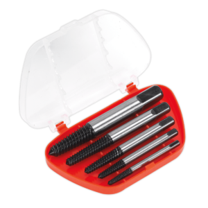 Helix Type Screw Extractor Set with Wrench 6pc.webp