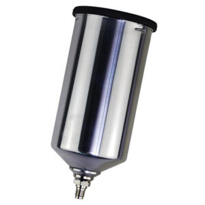 Sagola Reusable Aluminium Gravity Cup 1L for Sagola 3300 GTO Spray Gun 56418082.jpg
