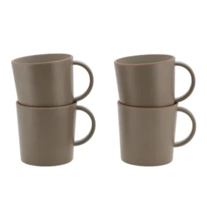 Travellife Avila 4pc Mug Set Taupe.webp